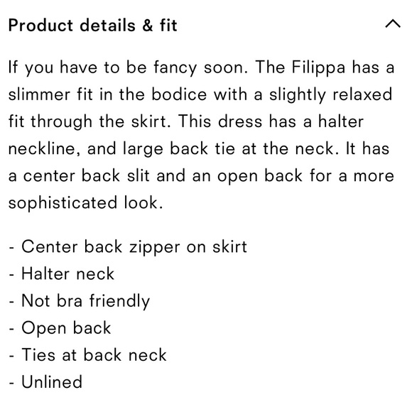 Reformation Filippa Halter Neck Dress - BNWOT - size 8 - unworn - Picture 2 of 10